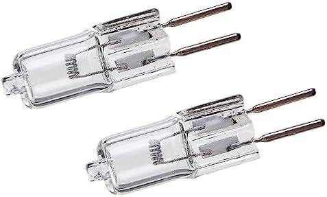 Othmro 2Pcs 50W 24V Halogen Bulbs G53 Warm White 1