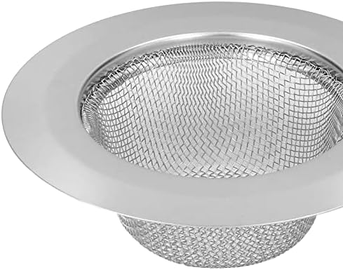 Estink 2pc Stainless Steel Sink Strainer with Lids
