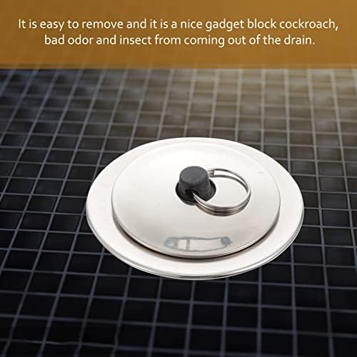SOESFOUFU Stainless Steel Sink Drain Stopper