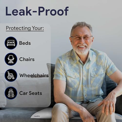 ProHeal Reusable Incontinence Bed Pads - 34x36 Washable Leak Proof