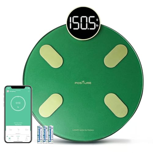 Posture Digital Bathroom Scale 400Lb Green