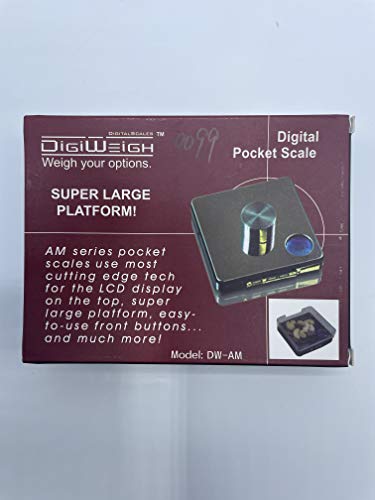 DigiWeigh Digital Pocket Scale for Accurate Weight Measurement