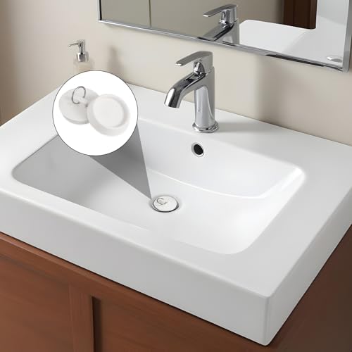 Psyqtsuary Rubber Sink Stopper 2 PCS Universal Drain Plug