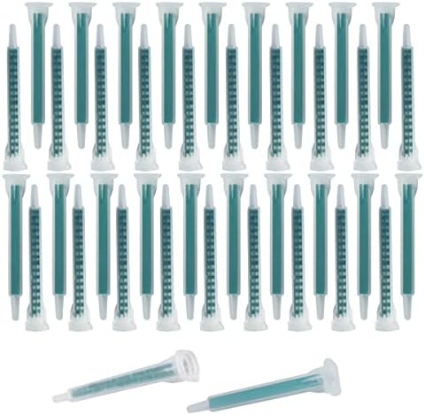 40 Pieces 16 Element Epoxy Mixing Nozzle Tips for 50ml Cartridges