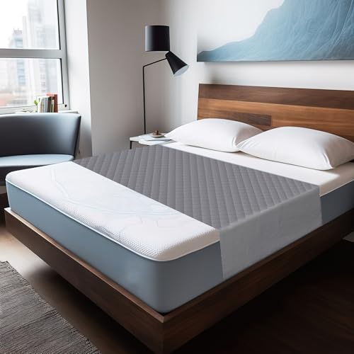 GRUENERDE Waterproof Saddle Bed Pad with Tuck-in Sides