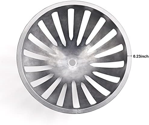 Heavy Duty Aluminum Dome Drain Cover 5-12 x 2-14