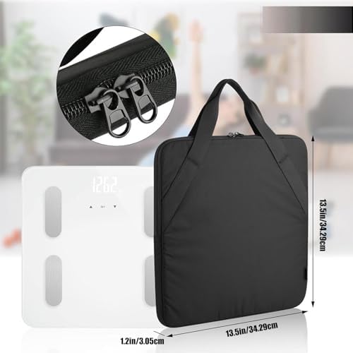 Durable Body Scale Carry Case with Handle and Zipper