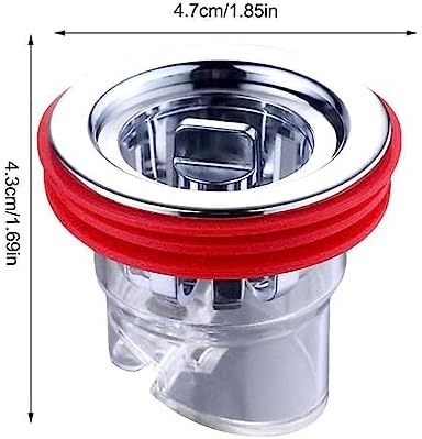 1 Piece Floor Drain for Bathroom Kitchen and More