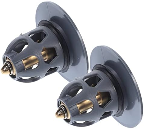 UKCOCO 2pcs Universal Bathtub Drain Plug Copper Material No Leak Easy Install