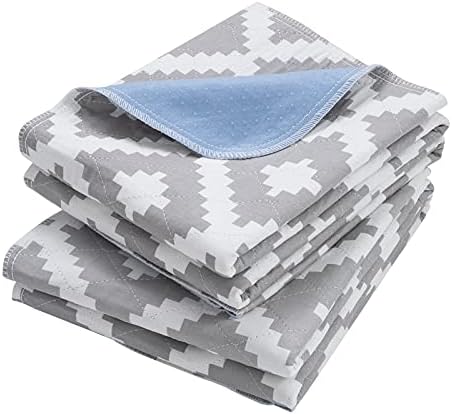 OUTCREATOR Washable Bed Pads 34x56 Pack of 2