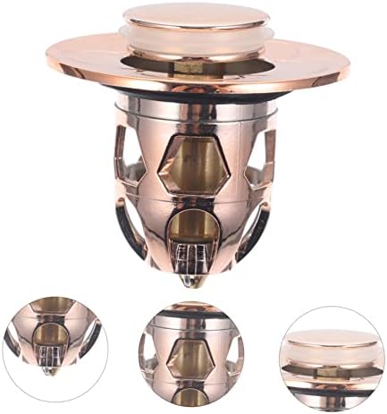 SEWOART Universal Copper Drain Stopper for Bath and Kitchen