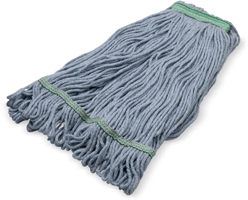 SPARTA Flo-Pac Cotton Mop Head Loop End Medium Green 1