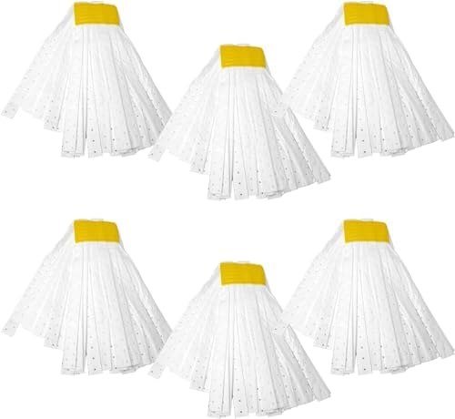 KLEEN HANDLER 6-Pack Mop Head Replacement for Oil Spills