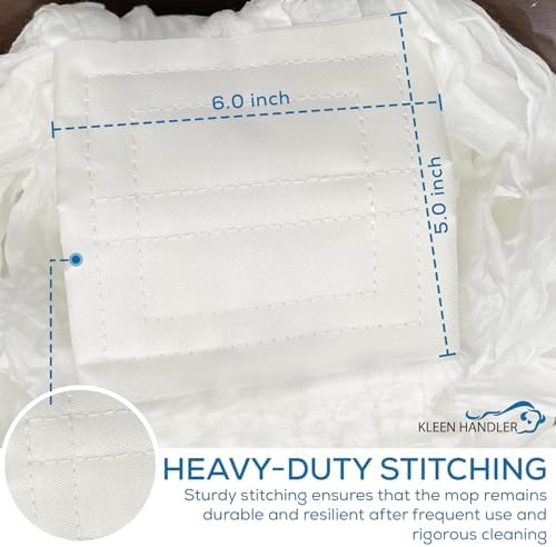 KLEEN HANDLER Non-Woven Mop Head Refill Pack of 6