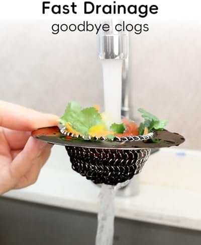TRAPMATE Kitchen Sink Strainer with Reversible Design