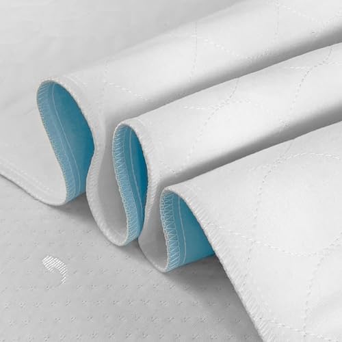 Bamuho 4-Layer Waterproof Bed Pad - Cyan 34x52