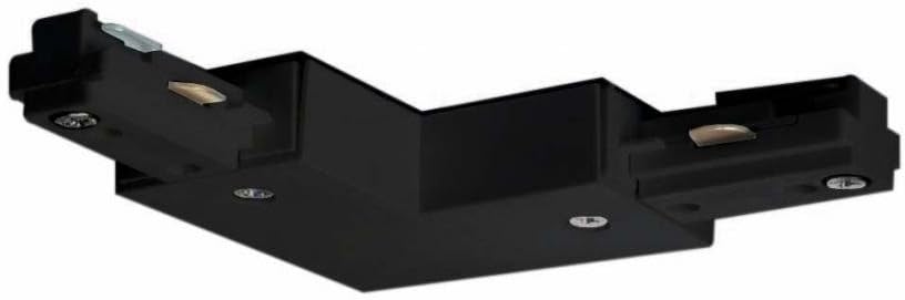 Nuvo TP147 L-Connector for Track Lighting Black