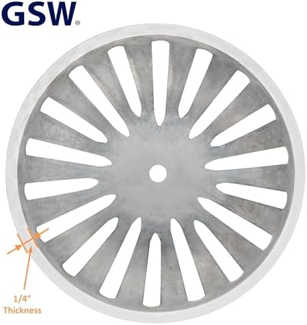 GSW Heavy Duty Aluminum Drain Strainer 5-14 Diameter