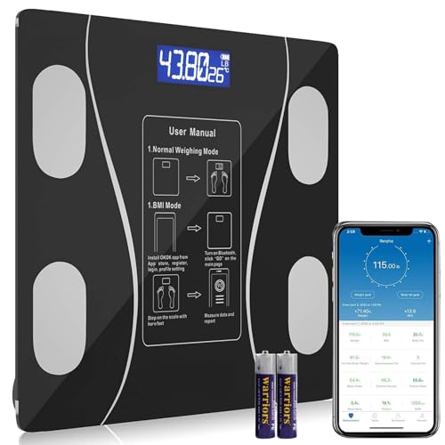E-SHIDAI Smart Scale with Body Composition Analysis and Bluetooth Sync