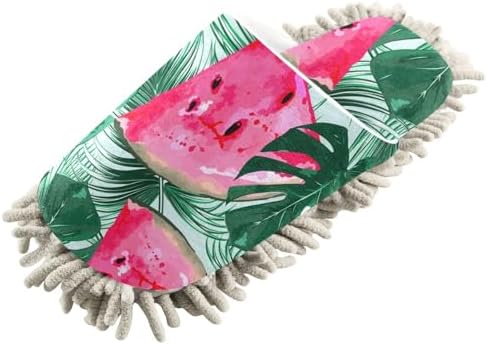 Sinestour Watermelon Mop Slippers for Floor Cleaning 1