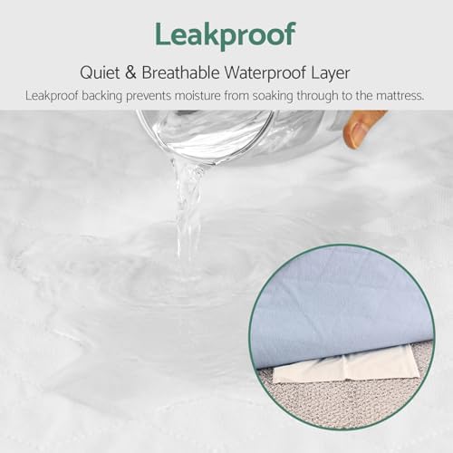 CoolShields Waterproof Bed Pads 76x36 Reusable for Incontinence