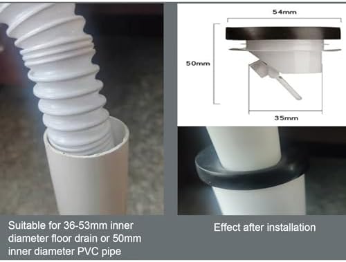 Galepromot Odor Proof Drain Stopper for Bathroom Kitchen