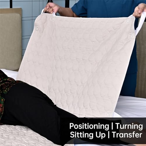 JUSSYOS Reusable Bed Pad with Handles 2 Pack for Incontinence