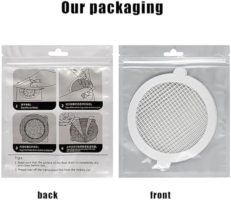 30 PCS Drain Hair Catcher Stickers for Bathroom Kitchen