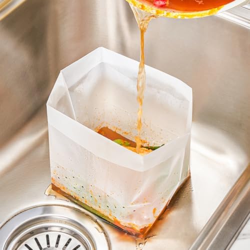 WERKI 30PCS Free-standing Kitchen Sink Strainer Bags 1