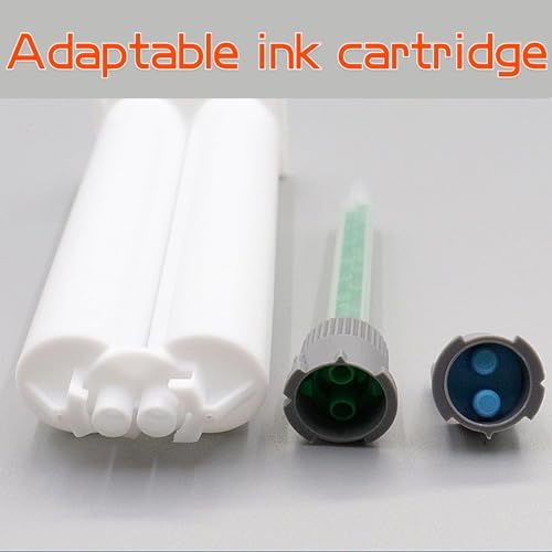 20-Piece Epoxy Mixing Nozzle Set for 50ml Cartridges