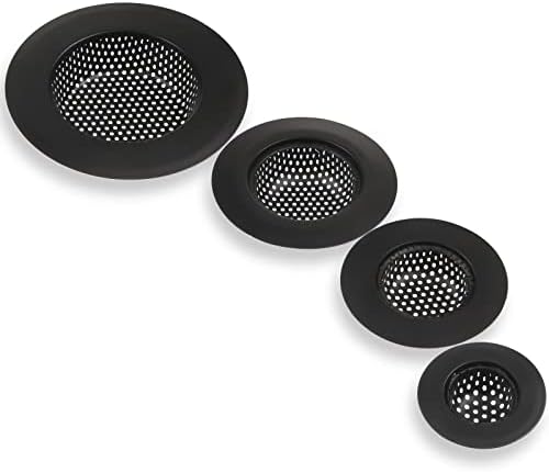 Hsei 4 Pack Stainless Steel Sink Strainers