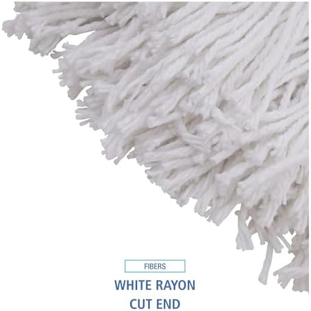 Boardwalk Premium Cut-End Wet Mop Heads 16oz White 12Carton 1