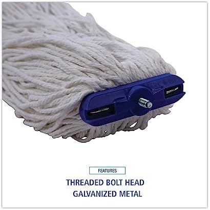 Boardwalk Cut-End Lie-Flat Wet Mop Head 16oz White