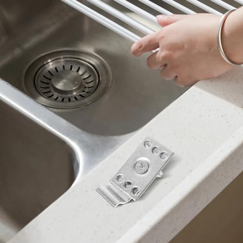 Gadpiparty 48 Sets Stainless Steel Sink Clips Kit 1