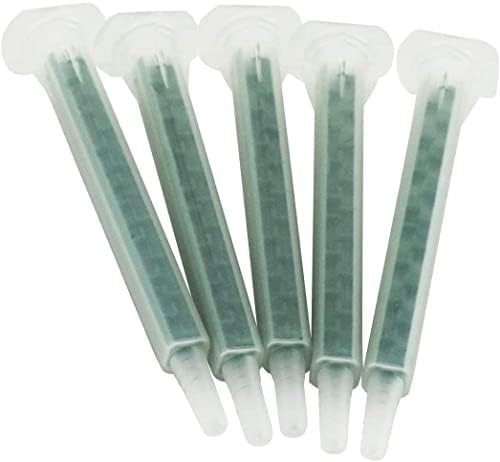 40 Pieces 16 Element Epoxy Mixing Nozzle Tips for 50ml Cartridges