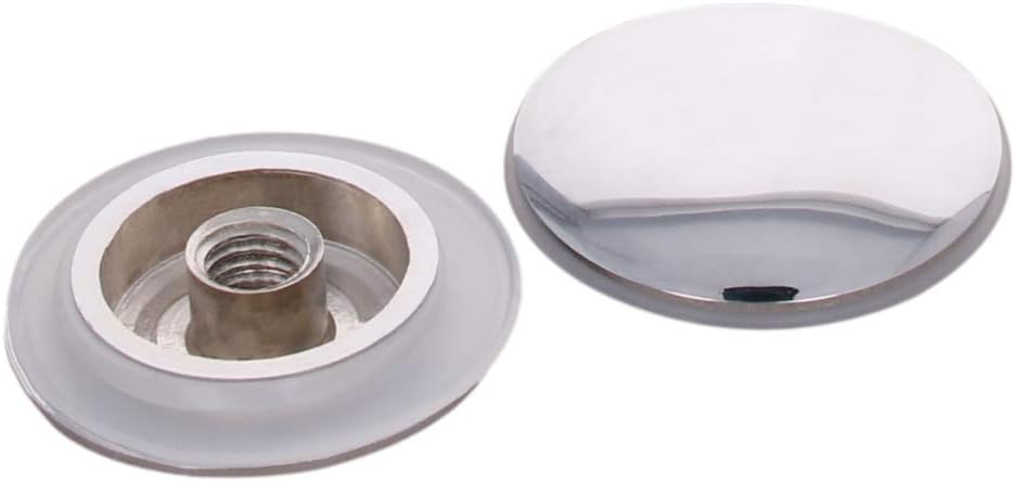 Bettomshin 2Pcs Basin Sink Drain Stopper with Push Button