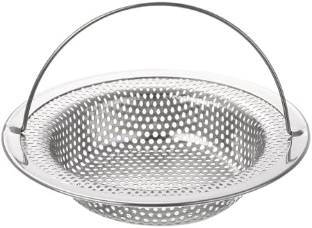 Uxcell Stainless Steel Sink Strainer with Handle 1