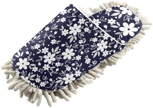 Kigai Microfiber Slippers with Floral Design - L Size