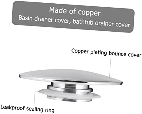 Angoily Pop-Up Drainage Emitter for Sink and Bathtub
