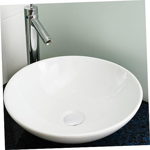 LIFKOME Zinc Alloy Tub Drain Stopper Cover 1