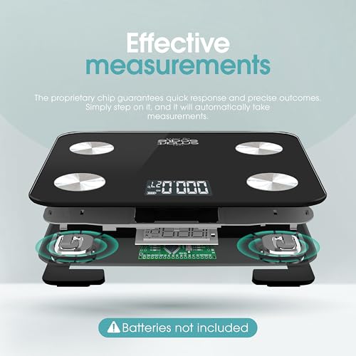 Powerfit Smart Scale with BMI and Body Fat Measurement 1