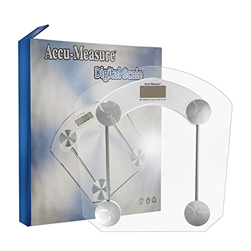 Accu-Measure Digital Scale 400 lbs Accurate Easy Store