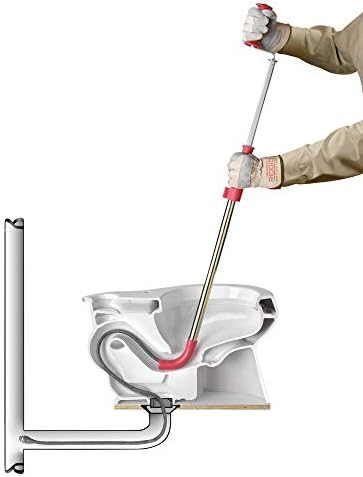 Ridgid 59797 K-6 Toilet Auger with Bulb Head 1