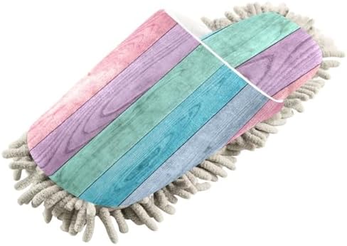 Kigai Microfiber Slippers with Wooden Pattern Size L