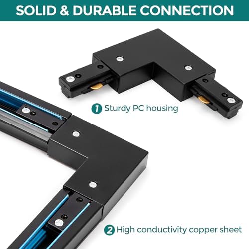 iCreating H Track Lighting Corner Connector