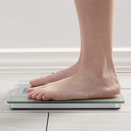 Instatrack Digital Bathroom Scale with 400 lb Capacity and High Precision