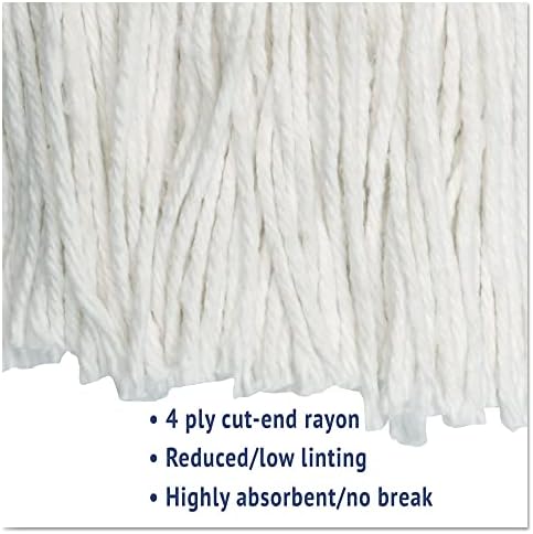 Boardwalk BWK2020REA Rayon Wet Mop Head - White