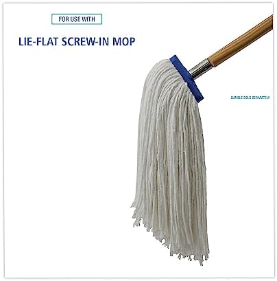 Boardwalk Cut-End Lie-Flat Wet Mop Head 16oz White