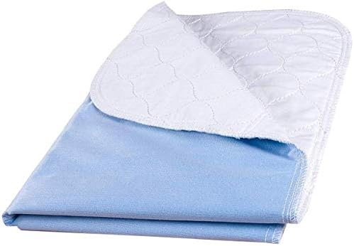 AMU Solutions Super Size Washable Bed Pad - 80 x 36 Blue
