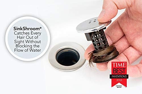 SinkShroom Combo Edition Drain Protector Hair Catcher and Stopper 1
